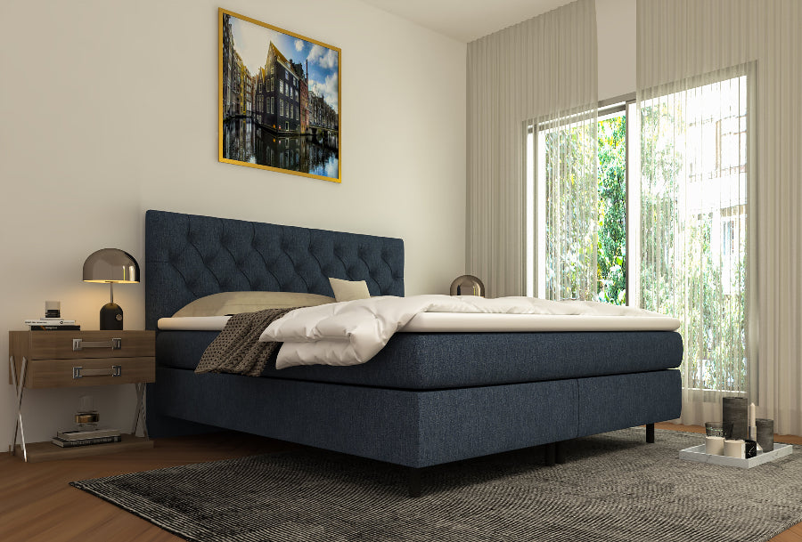 Boxspring Elegance Gecapitonneerd Hoofdbord