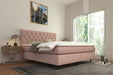 Boxspring Elegance Roze - Gecapitonneerd Hoofdbord - Binnen 10 werkdagen Gratis Levering