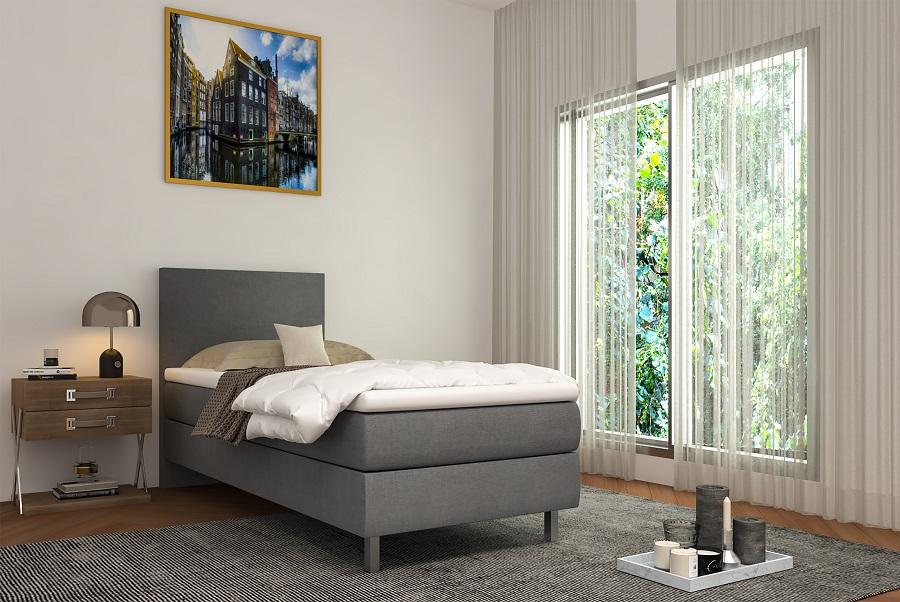 Boxspring Solo-BoxspringPlace. Boxspring eenpersoons. Eenpersoons boxspring. Boxspring 70x200. Boxspring 80x200. Boxspring 90x200. Complete boxspring. Boxspring compleet. 1 persoons boxspring. Kinderboxspring