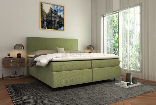 Boxspring Relax Geveerde Boxen extra hoge instap - Boxspringplace. Boxspring 140x200. Boxspring 160x200. Boxspring 180x200. Boxspring 200x200. Goedkope Boxspring. Complete boxspring. Hoge boxspring.